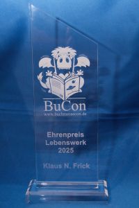 Ehrenpreis 2025 Trophae Klaus N Frick